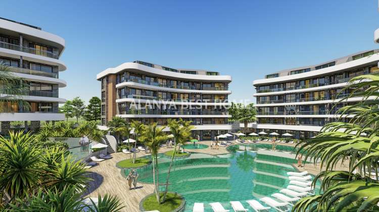 ALANYA OBA'DA İNŞAATI DEVAM ETMEKDE OLAN FULL AKTİVİTELİ PROJEDE SATILIK ULTRA LUKS DAİRELER