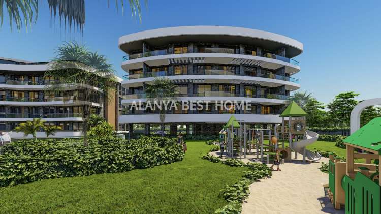 ALANYA OBA'DA İNŞAATI DEVAM ETMEKDE OLAN FULL AKTİVİTELİ PROJEDE SATILIK ULTRA LUKS DAİRELER