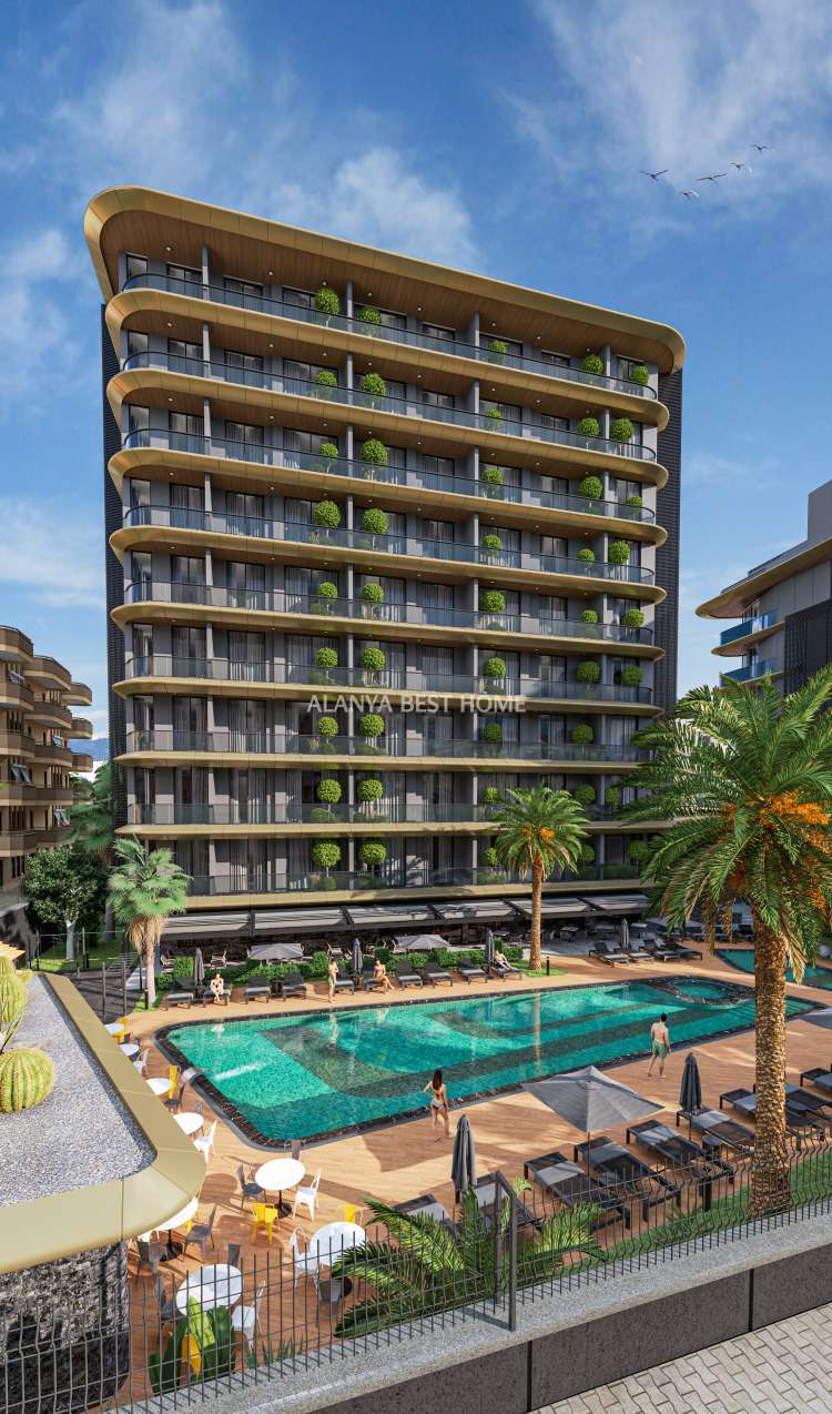 CLEOPATRA'DA ARALIK 2023 TESLİM FULL AKTİVİTELİ 1+1 SATILIK DAİRE