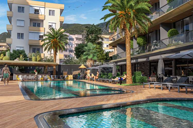 CLEOPATRA'DA ARALIK 2023 TESLİM FULL AKTİVİTELİ 1+1 SATILIK DAİRE