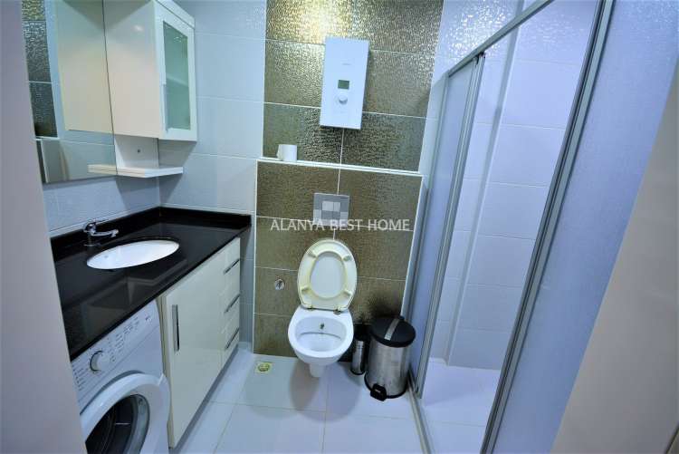 KESTEL'DE DENİZE 100 MT MESAFEDE AKTİVİTELİ SİTE İÇERİSİNDE 2+1 EŞYALI DAİRE