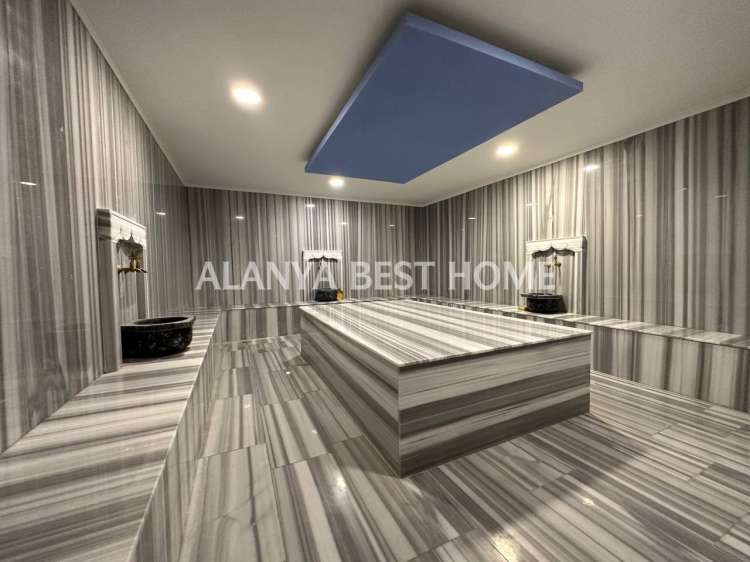 AVSALLAR'DA FULL AKTİVİTELİ SİTE İÇİNDE 1+1 SIFIR EŞYALI 65 m2