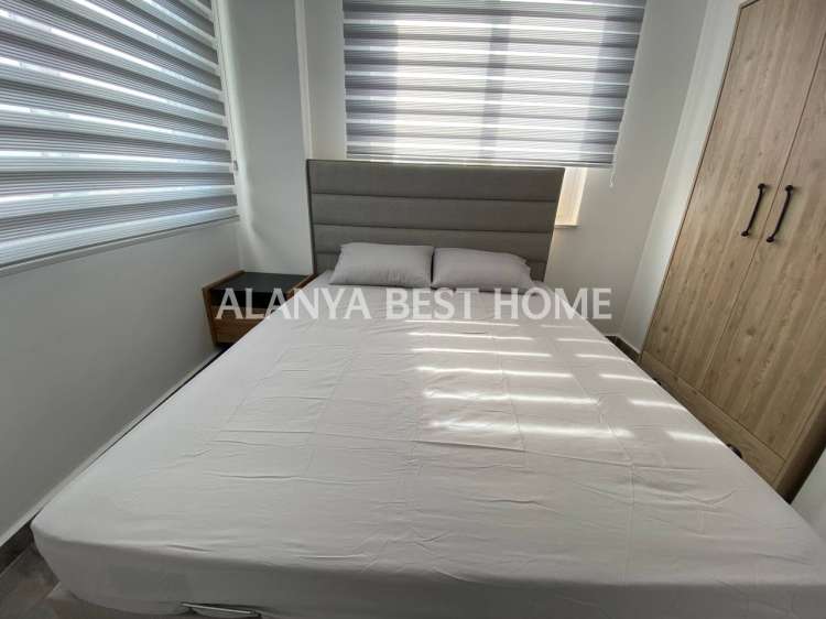 KESTEL'DE DENİZE 300 MT MESAFEDE TEK BLOK SIFIR EŞYALI DENİZ MANZARALI 1+1 SATILIK SIFIR DAİRE