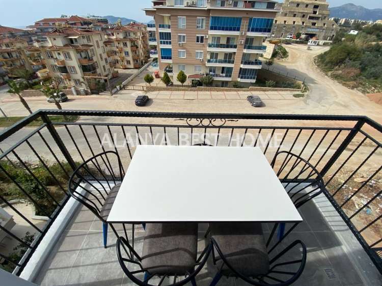 KESTEL'DE DENİZE 300 MT MESAFEDE TEK BLOK SIFIR EŞYALI DENİZ MANZARALI 1+1 SATILIK SIFIR DAİRE